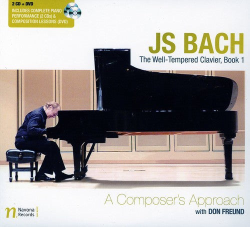 J.S. Bach: Well-Tempered Clavier Book 1: Composer's Approach - COMPACT DISCS