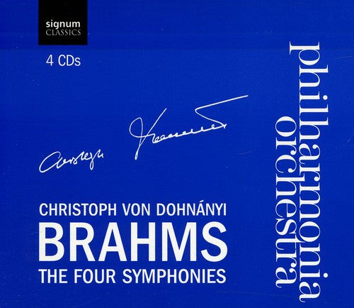 J. Brahms: Brahms: The Four Symphonies - COMPACT DISCS
