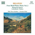 J. Brahms: Four Hand Piano Music 2 - COMPACT DISCS