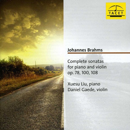 J. Brahms: Complete Sonatas for Piano & Violin - COMPACT DISCS