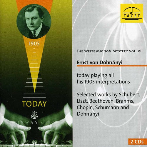 Ernst von Dohn nyi: Welte-Mignon Mystery 6 - COMPACT DISCS