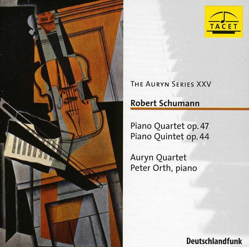 R. Schumann: Auryn Series 25: Piano Quartet Op. 47 & Piano - COMPACT DISCS