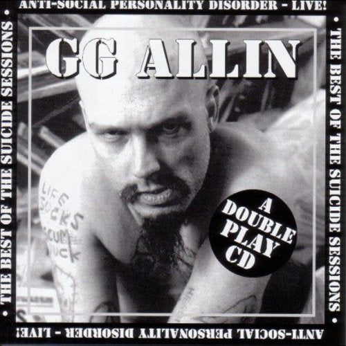 Gg Allin: Suicide Sessions / Anti-Social - COMPACT DISCS