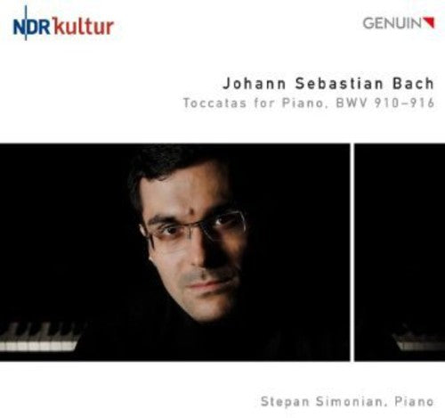 Stepan Simonian: Toccatas for Piano: BWV 910-916 - COMPACT DISCS