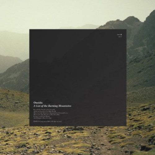 Oneida: A List Of The Burning Mountains - {VINYL LP}