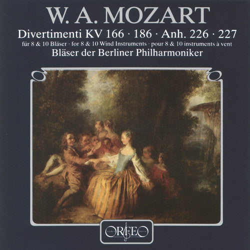 W.a. Mozart: Divertimenti for 8 & 10 Wind Instruments - COMPACT DISCS