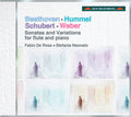 Fabio de Rosa: Sonatas & Variations for Flute & Piano - COMPACT DISCS