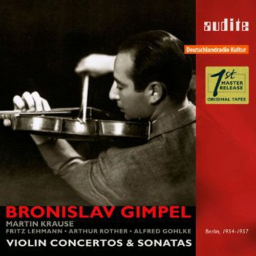 Bronislav Gimpel: Violin Concerto & Sonatas - COMPACT DISCS