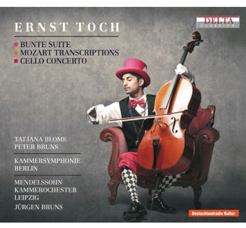 Peter Bruns: Bunte Suite / Mozart Transcriptions / Cello Cto - COMPACT DISCS