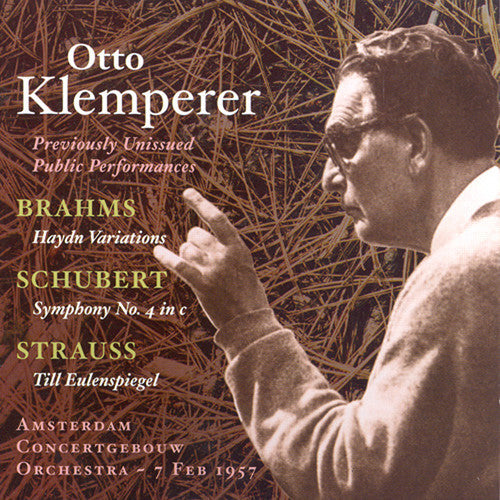 Otto Klemperer: Klemperer Performs Brahms & Schubert - COMPACT DISCS