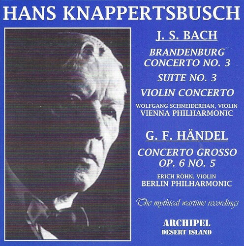 Bach, J.S. / Knappertsbusch: Brandenburgisches Konzert 3 - COMPACT DISCS