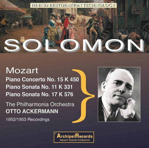 Mozart / Solomon: Klavierkonzert 15 Klavier - COMPACT DISCS