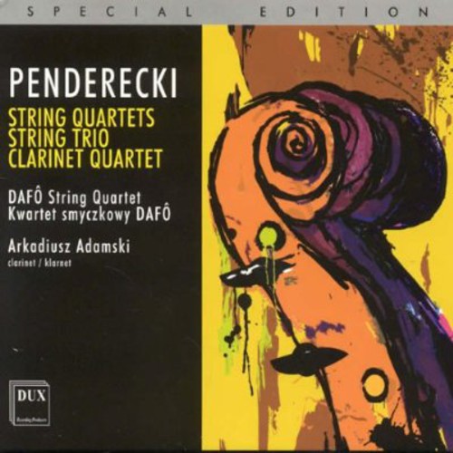 K. Penderecki: String Quartets String Trio Clarinet Quartet - COMPACT DISCS