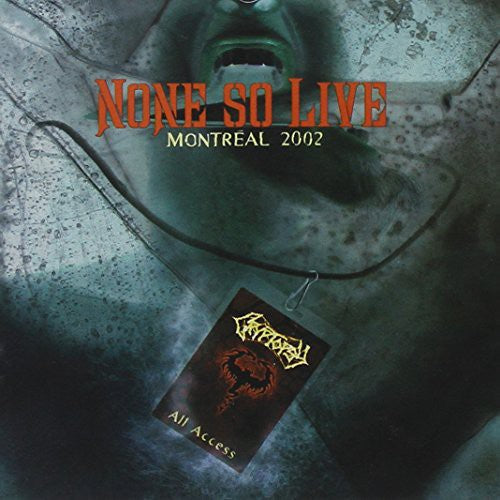 Cryptopsy: None So Live-Montreal 2002 - COMPACT DISCS