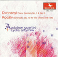 Audubon Quartet: Piano Quintets 1 & 2 / Serenade Op 12 - COMPACT DISCS