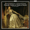 Les Amis de Philippe: Trios for Violin or Viola & Clavier - COMPACT DISCS