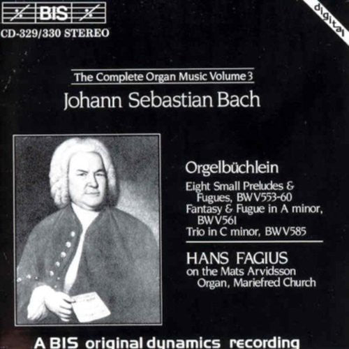 J.S. Bach: Complete Organ Works 3 - COMPACT DISCS