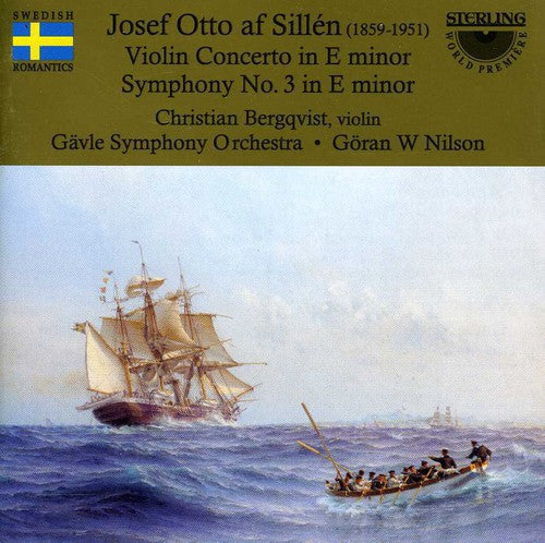 Sillen / Bergqvist / Nilson / Galve Sym Orch: Violin Concerto / Symphony 3 - COMPACT DISCS