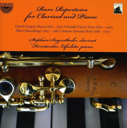 Constantin Lifschitz: Rare Repertoire for Clarinet & Piano - COMPACT DISCS