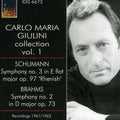 Carlo Maria Giulini: Carlo Maria Giulini Conducts Schumann & Brahms - COMPACT DISCS