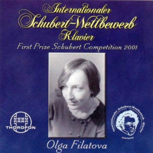 F. Schubert: First Prize Schubert Competition 2001 - COMPACT DISCS