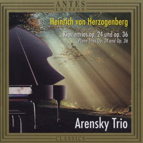 Arensky Trio: Piano Trio 1 Op 24 / Piano Trio 2 Op 36 - COMPACT DISCS