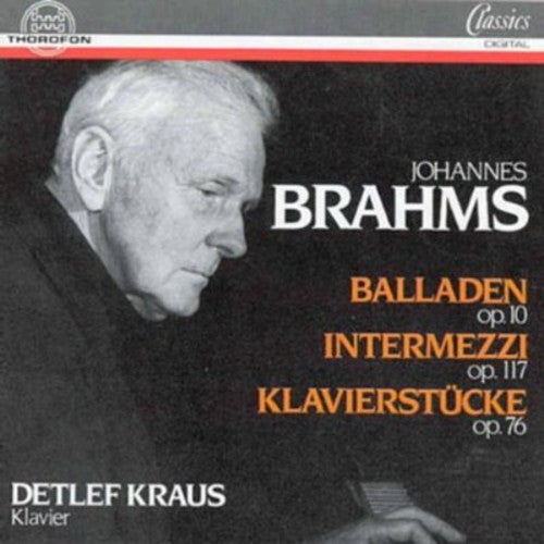 J. Brahms: Piano Works - COMPACT DISCS