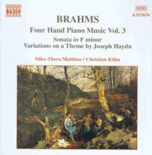 J. Brahms: Four Hand Piano Music 3 - COMPACT DISCS