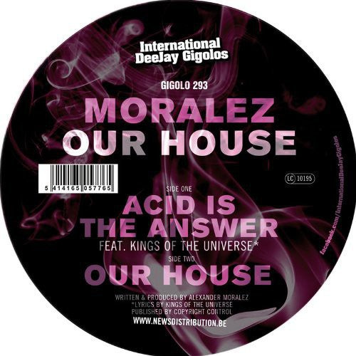 Moralez: Our House - 12-INCH SINGLE