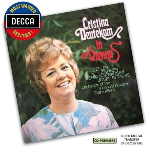 Deutekom / Allers / Wiener Volksopernorchester: Most Wanted Recitals: Cristina Deutekom in Vienna - COMPACT DISCS