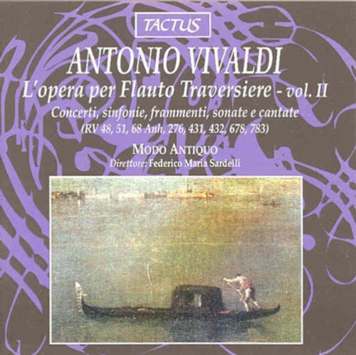 Vivaldi / Sardelli / Fedi: Works for Transverse Flute 2 - COMPACT DISCS