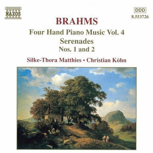 J. Brahms: Four Hand Piano Music 4 - COMPACT DISCS