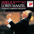 Sibelius / Maazel / Lorin: Symphonies Nos.1 & 7 - COMPACT DISCS
