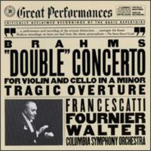 J. Brahms: Double Concerto / Tragic Overture - COMPACT DISCS