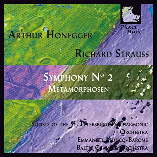 Honegger / Soloist of st. Petersburg Phil Orch / L: Sym 2-Metamorphosen - COMPACT DISCS