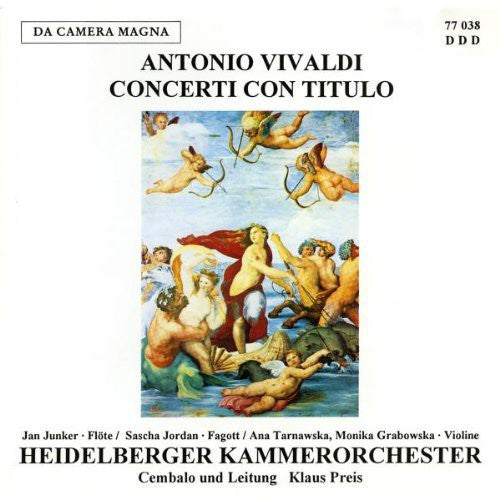 Vivaldi / Muller / Heidelberger: Con Con Titulo - COMPACT DISCS