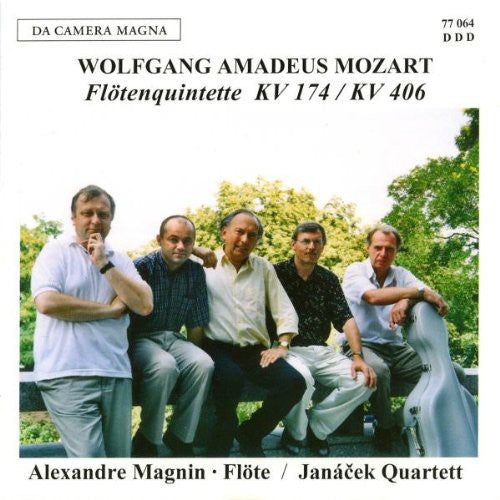 Mozart / Magnin: Flute QNTS KV 174 & 406 - COMPACT DISCS