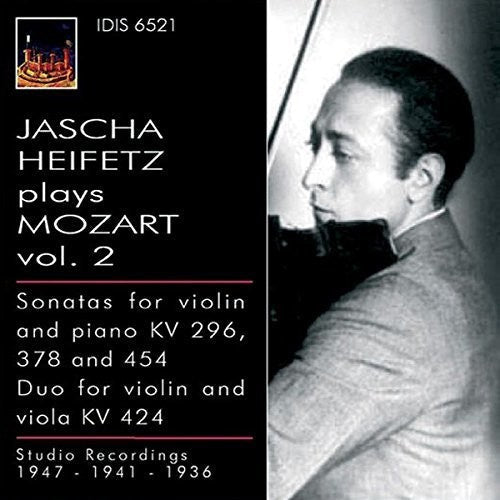 Mozart / Bay / Heifetz / Primrose: Violin Sons - COMPACT DISCS