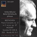 Beethoven: Wilhelm Backhaus Plays 1950 - COMPACT DISCS