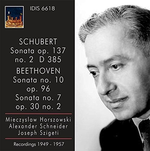 Beethoven / Horszowski / Schneider: Violin Sons - COMPACT DISCS