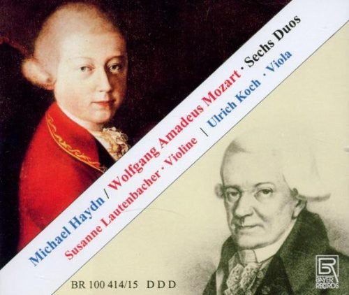 Haydn / Lautenbacher / Koch: Duos for Violin & Viola - COMPACT DISCS