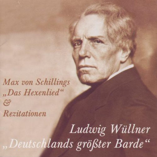 Schillingsmax / Wullner: Das Hexenlied & Rezitationen - COMPACT DISCS