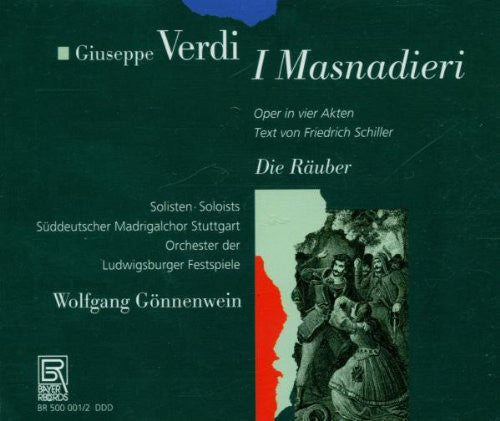 Verdi: I Masnadieri / Die Rauber (Opera) - COMPACT DISCS