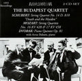 Schubert / Budapest Qrt: Budapest QRT Live - COMPACT DISCS