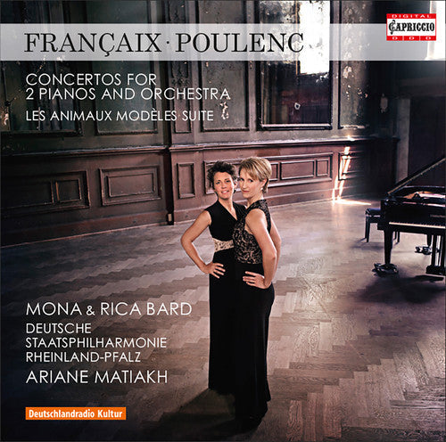 Francaix / Bard, M. / Bard, R. / German State: Concertos for 2 Pianos & Orchestra - COMPACT DISCS