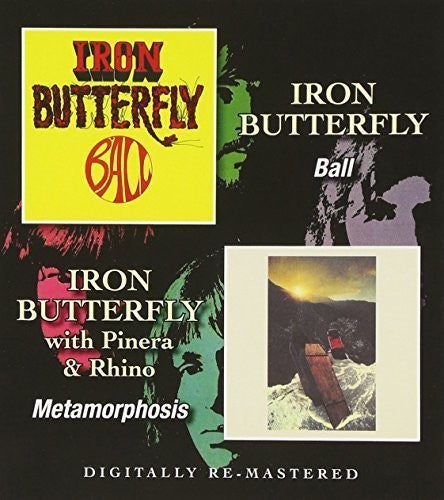 Iron Butterfly: Ball / Metamorphosis - COMPACT DISCS
