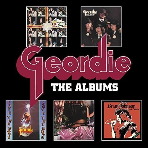 Geordie: Albums: Deluxe 5CD Boxset - COMPACT DISCS