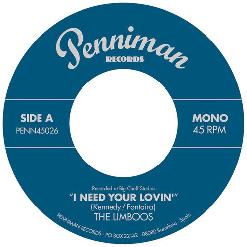 Limboos: I Need Your Lovin' / I'm A Fool - 7-INCH SINGLE
