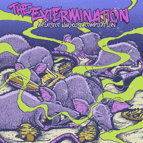 Various: Extermination: A Flatspot Hardcore (Various Artists) - 7-INCH SINGLE