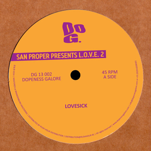 San Proper: L.o.v.e. 2 - {VINYL LP}